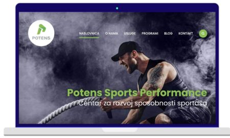 Izrada Web Stranica Potens Sports Performance